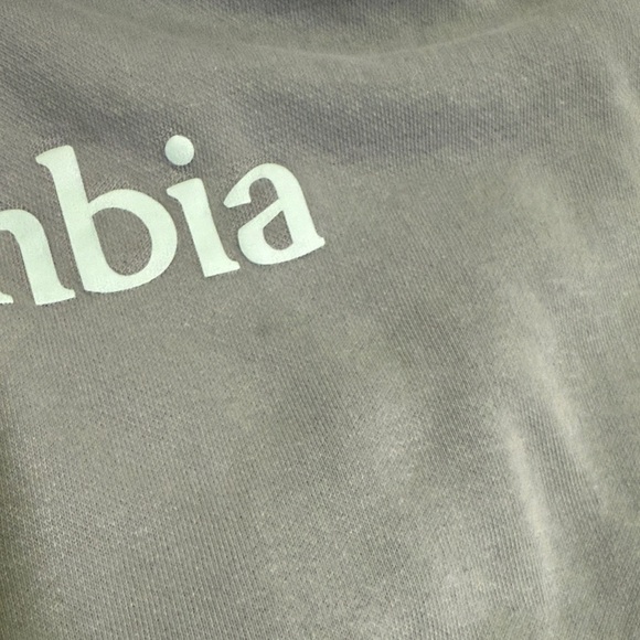 Columbia Light Green Women's Crew Neck Sweater - Picture 7 of 8